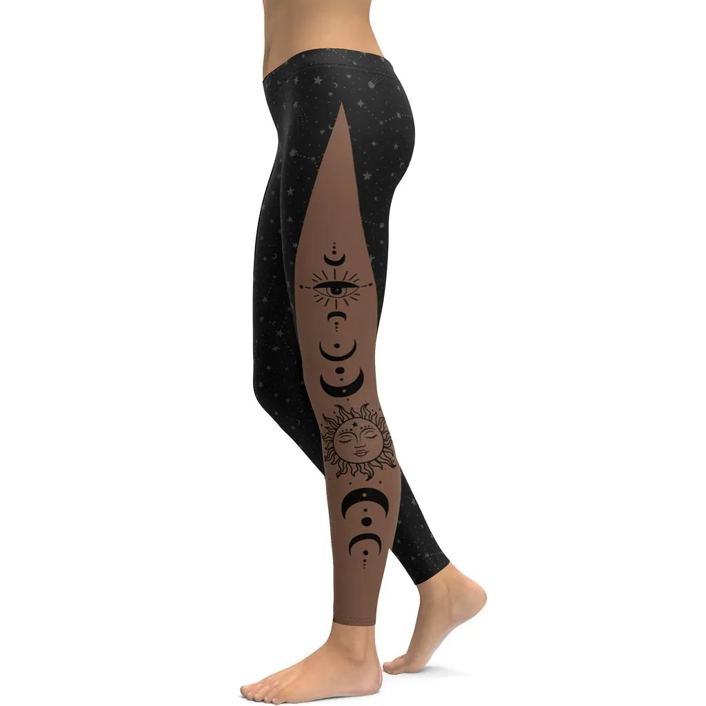 Crescent Moon Leggings