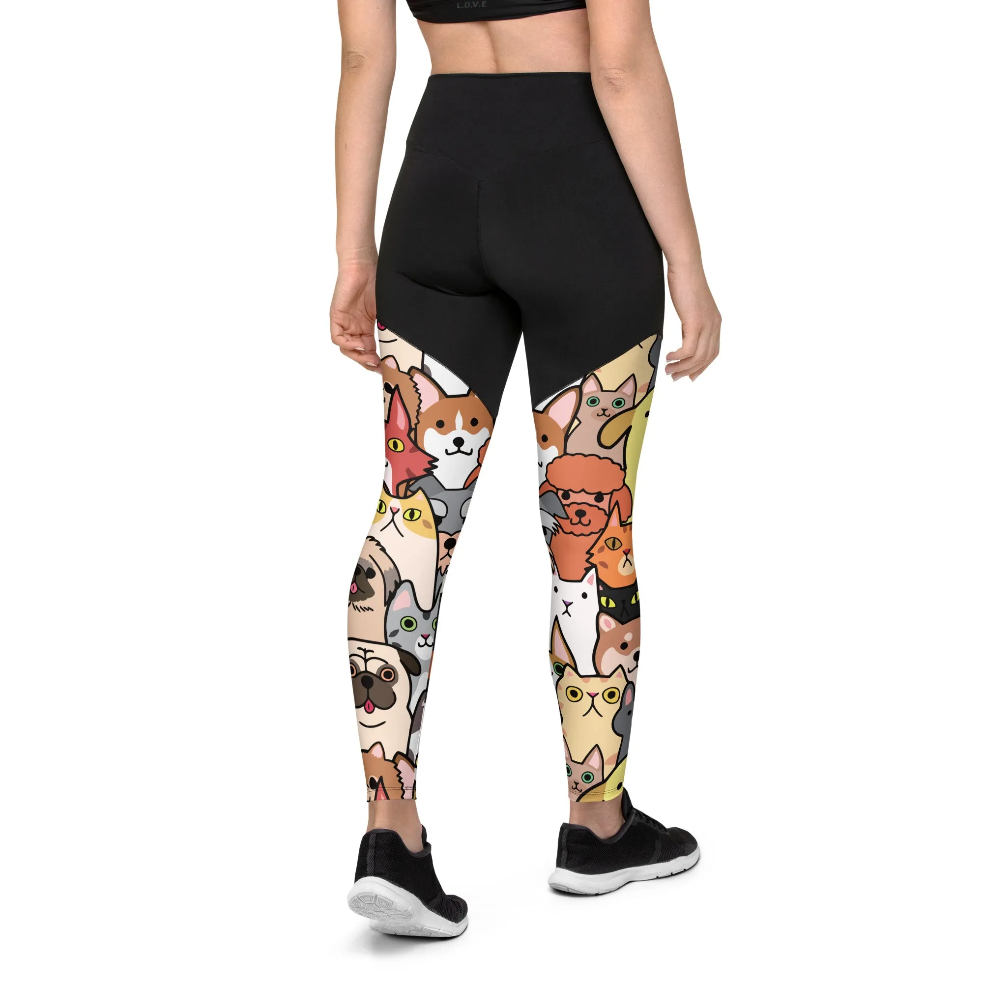 Cuteness Overload Compression Leggings