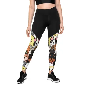 Cuteness Overload Compression Leggings