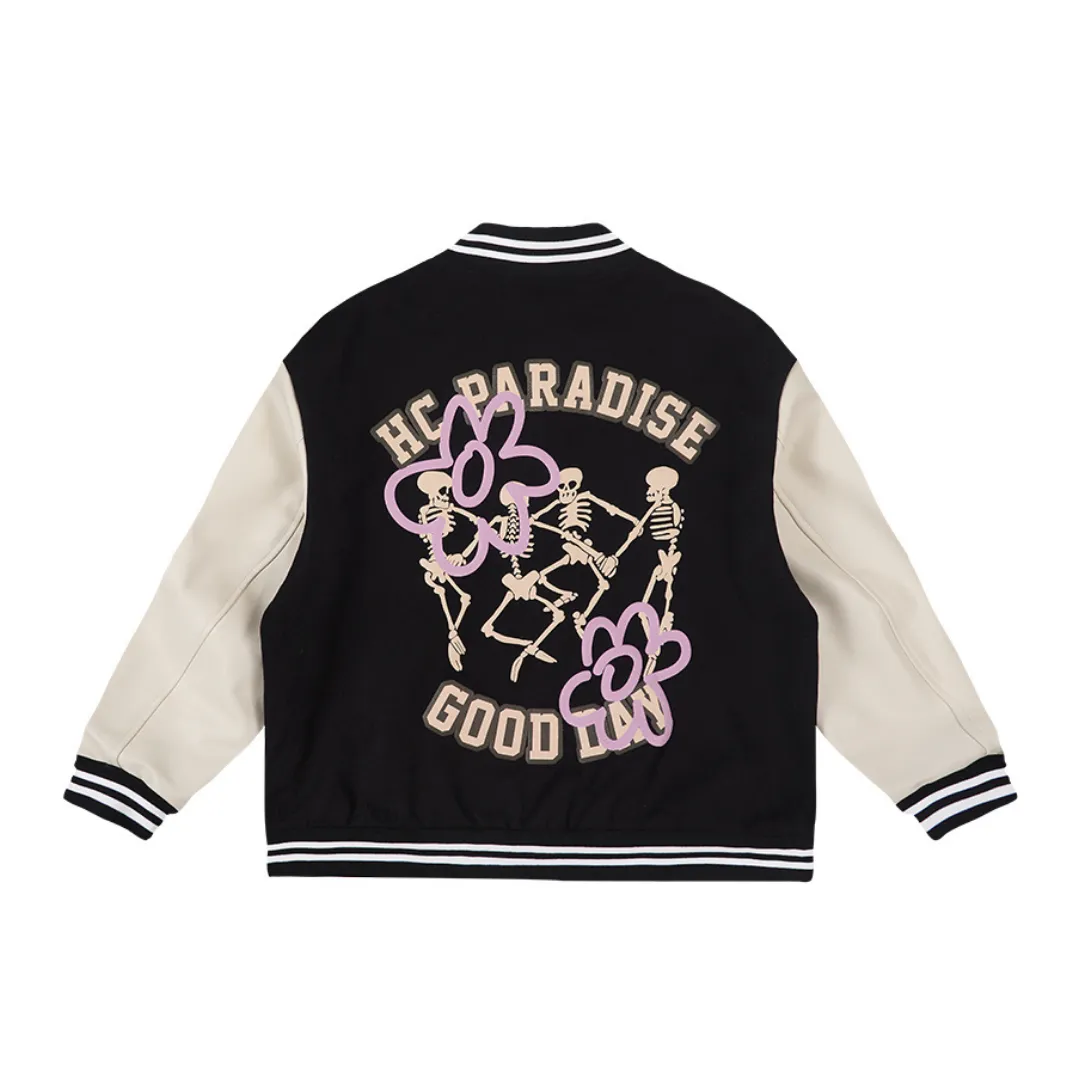 Dancing Skeleton Varsity Jacket