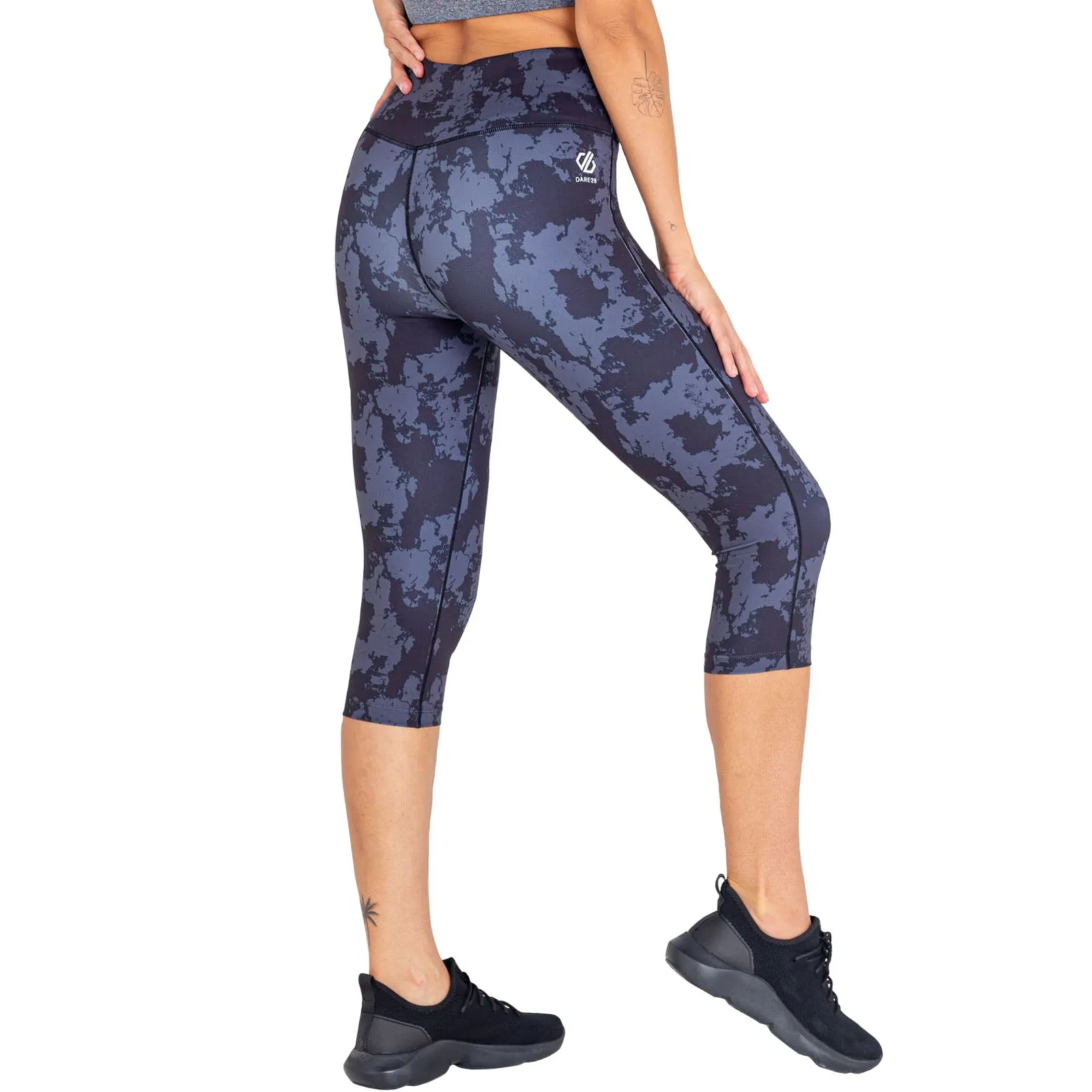 Dare 2b Womens Edit 3/4 Gym Leggings