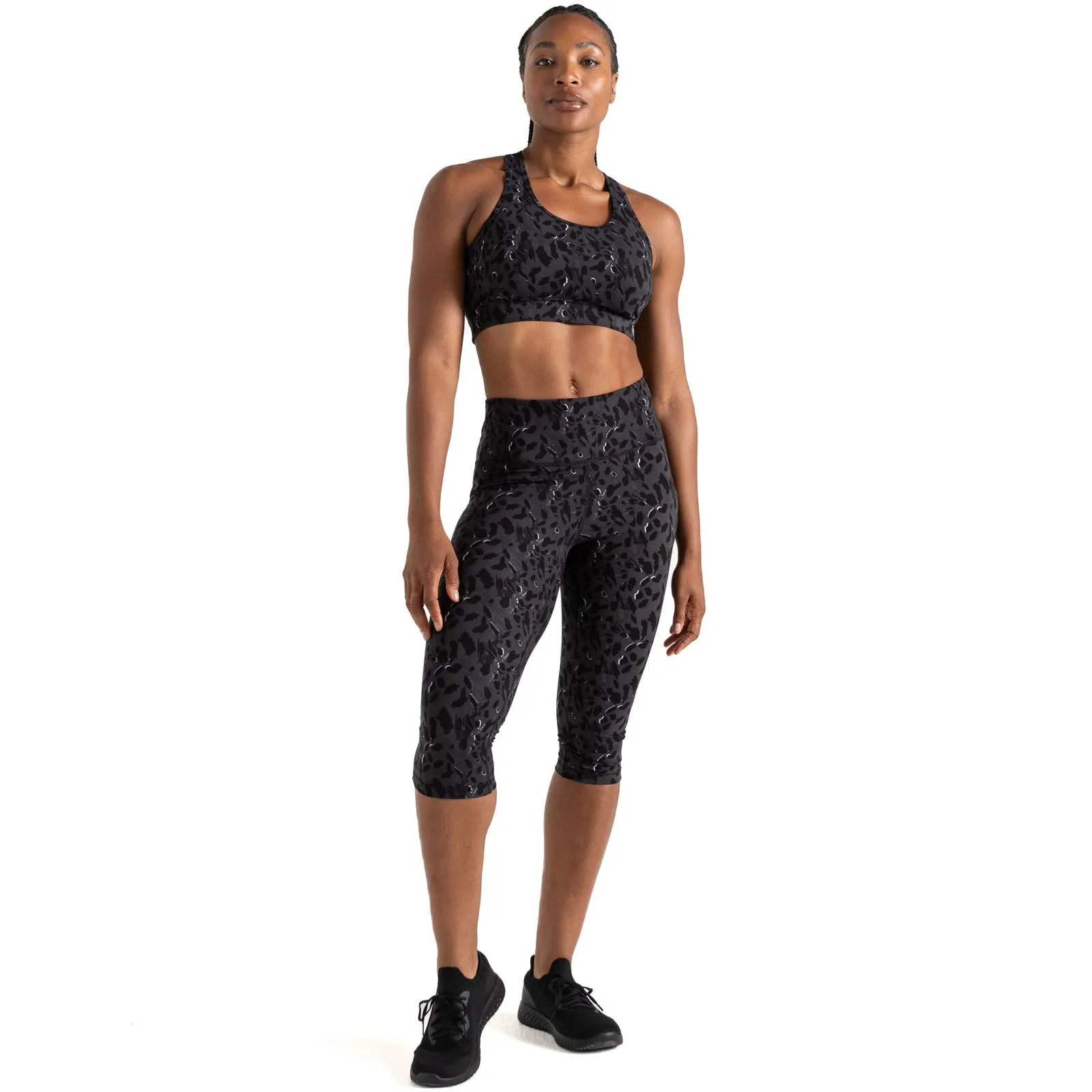 Dare 2b Womens Edit 3/4 Gym Leggings