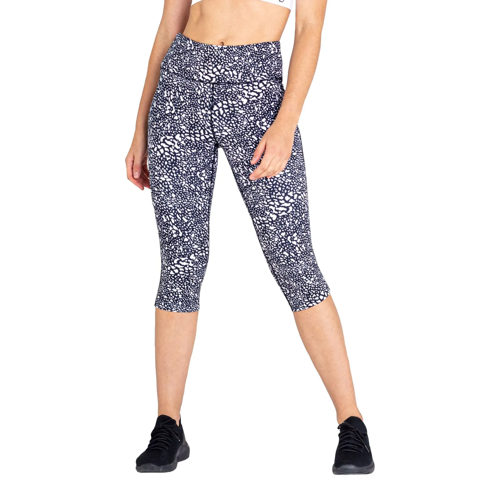 Dare 2b Womens Edit 3/4 Gym Leggings