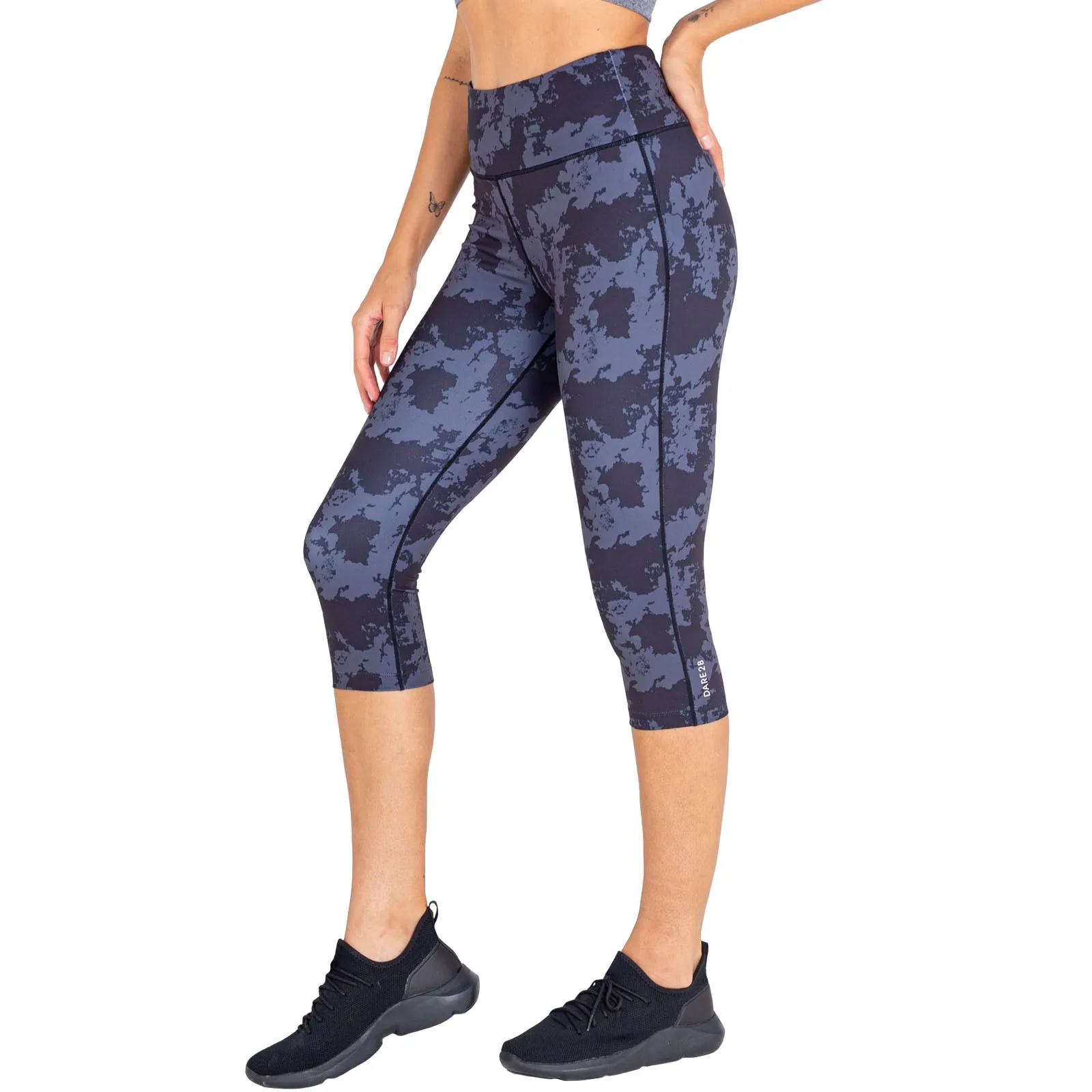 Dare 2b Womens Edit 3/4 Gym Leggings