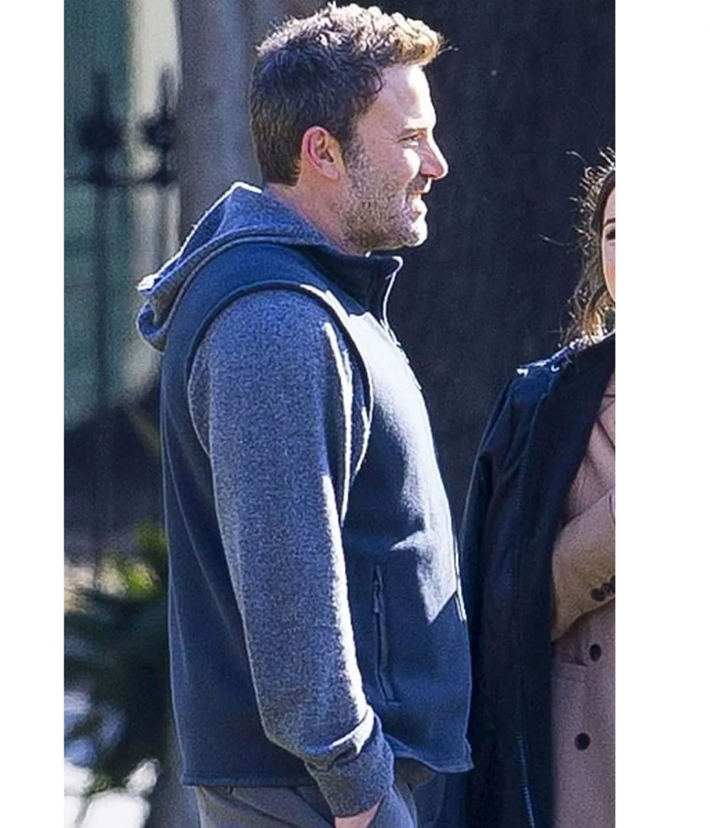 Deep Water Ben Affleck Blue Vest