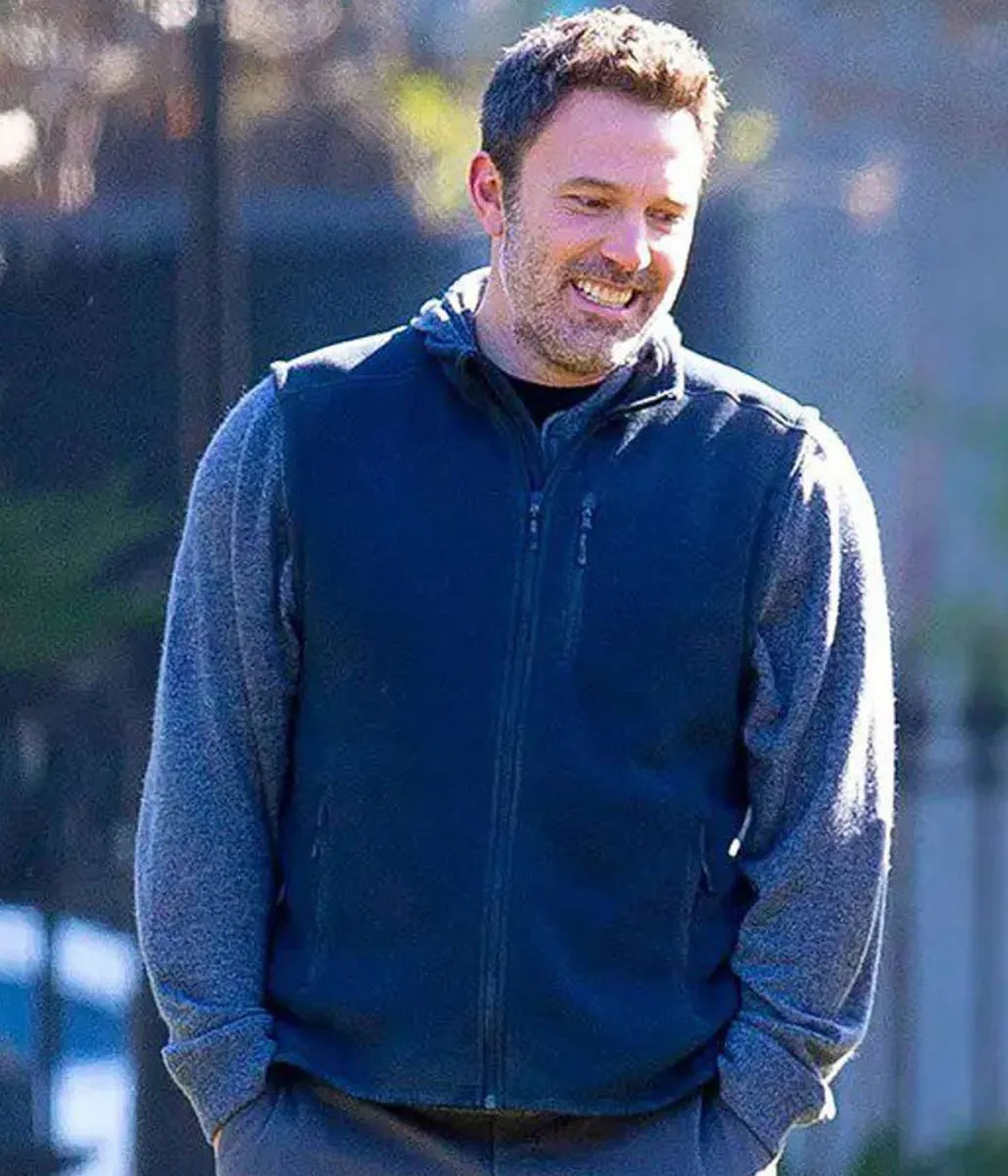 Deep Water Ben Affleck Blue Vest