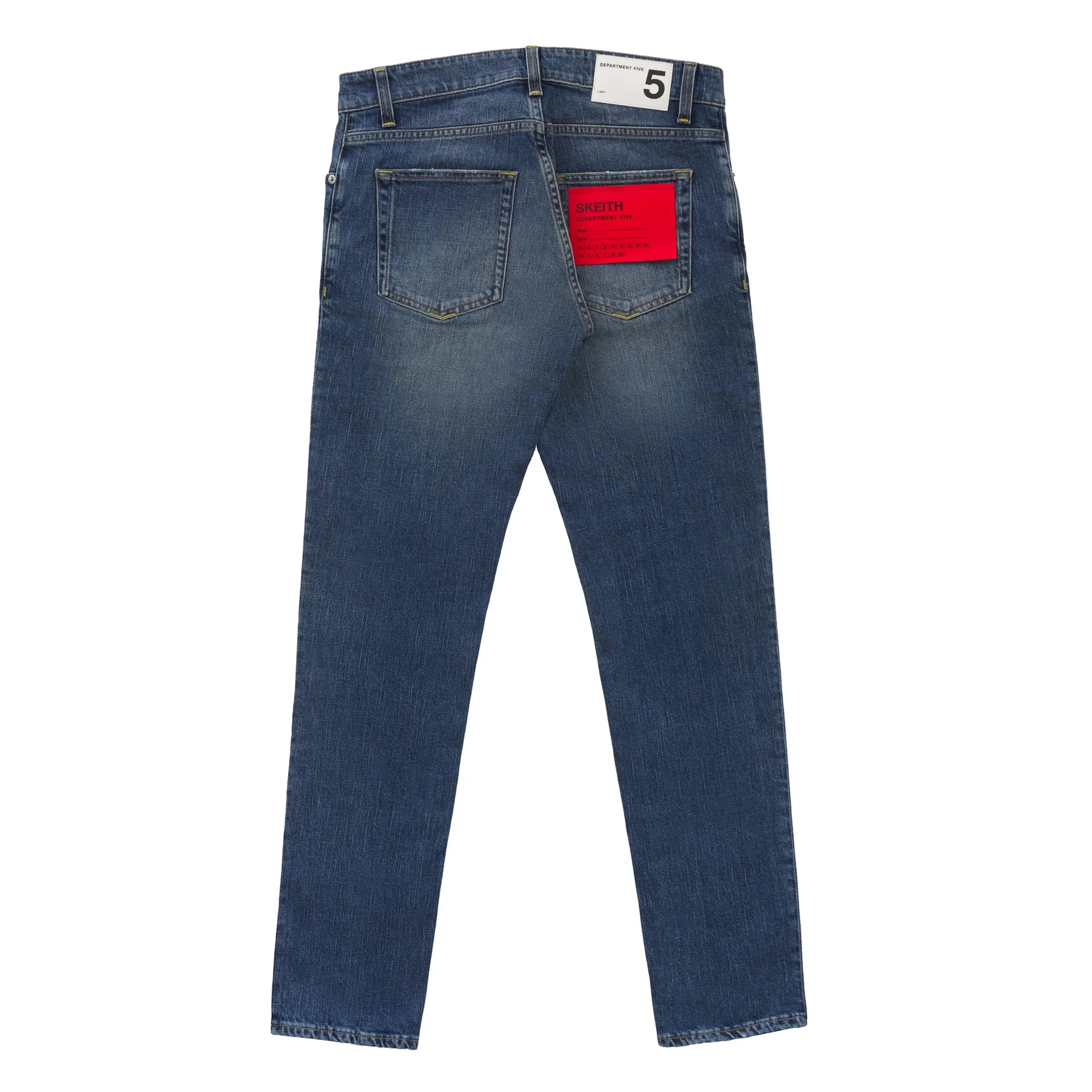  Department Five Slim-Fit Five-Pocket Jeans in Light Blue