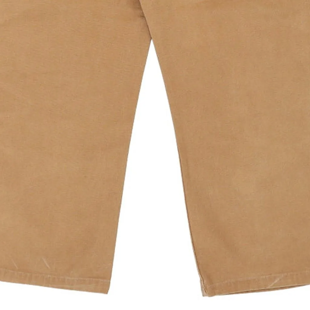 Dickies Carpenter Trousers - 37W 30L Brown Cotton