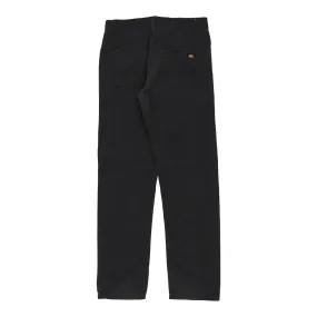 Dickies Trousers - 30W 32L Black Cotton Blend