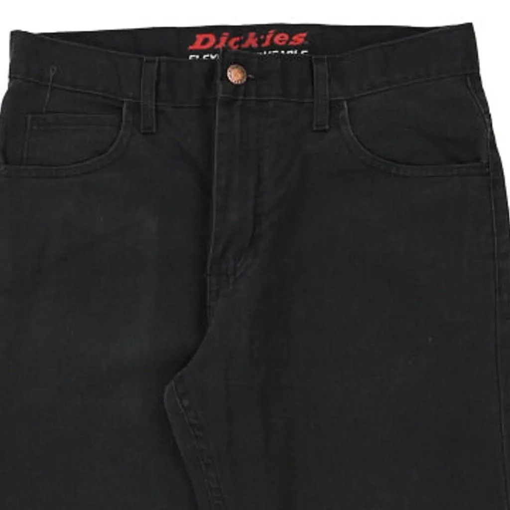 Dickies Trousers - 30W 32L Black Cotton Blend