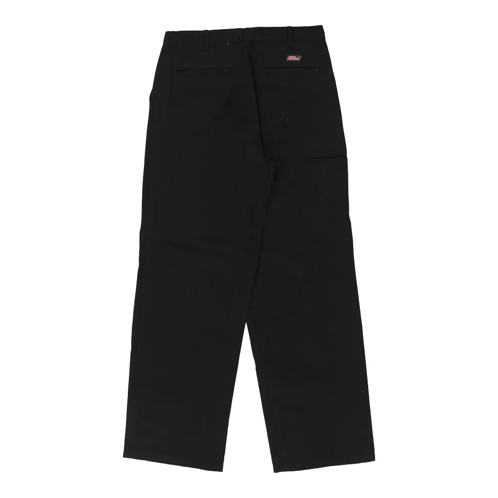 Dickies Trousers - 32W 32L Black Cotton Blend