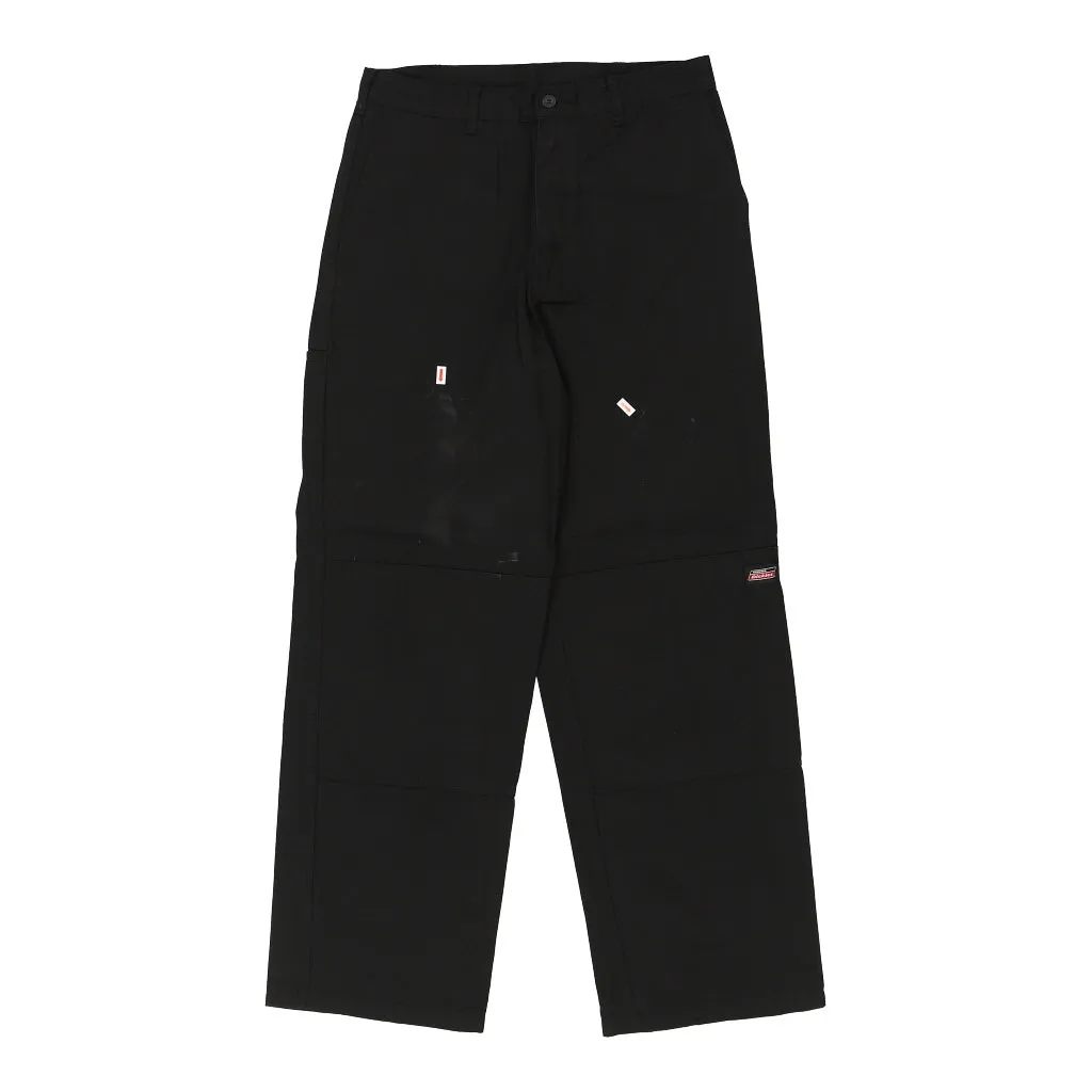 Dickies Trousers - 32W 32L Black Cotton Blend