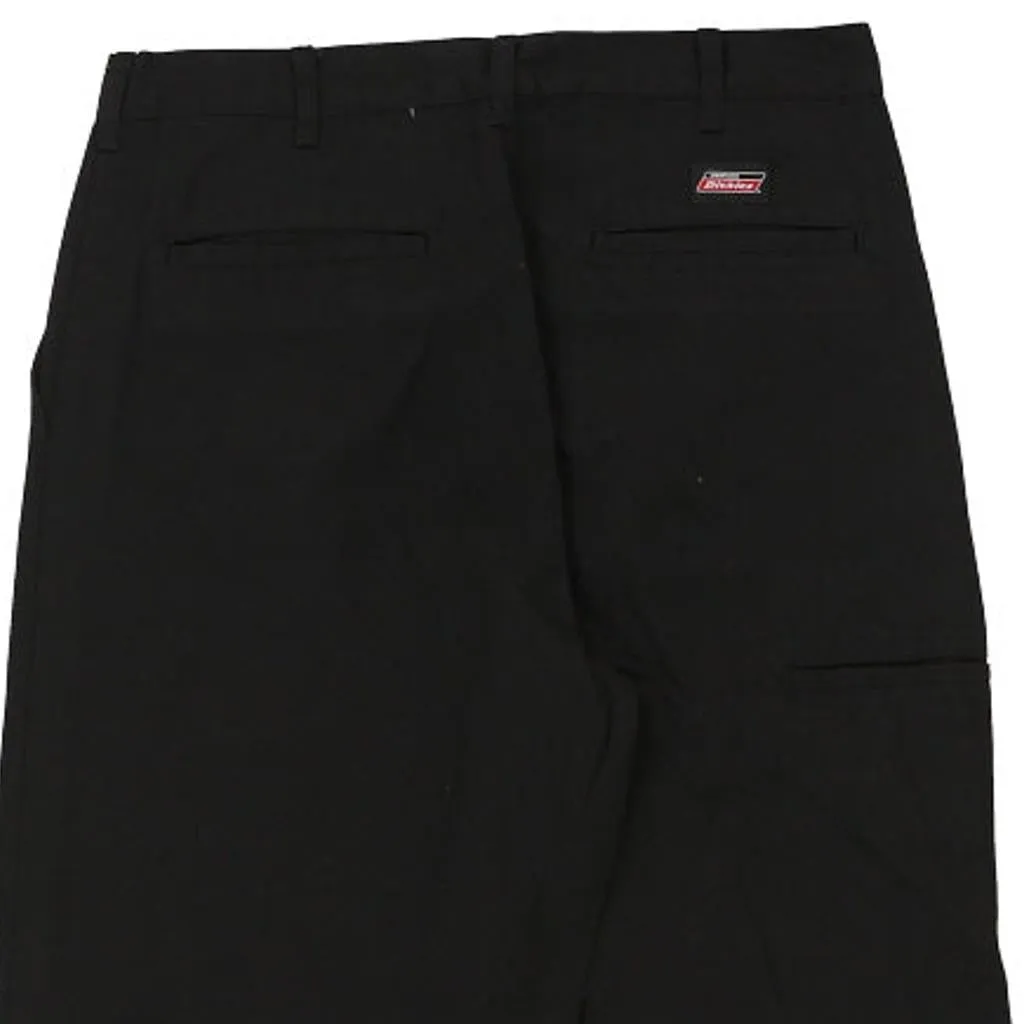 Dickies Trousers - 32W 32L Black Cotton Blend