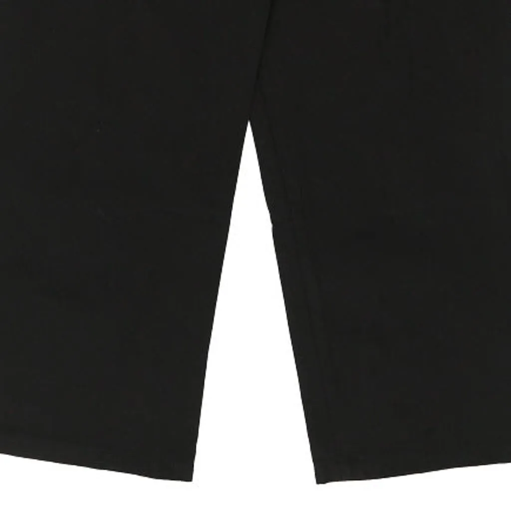 Dickies Trousers - 32W 32L Black Cotton Blend