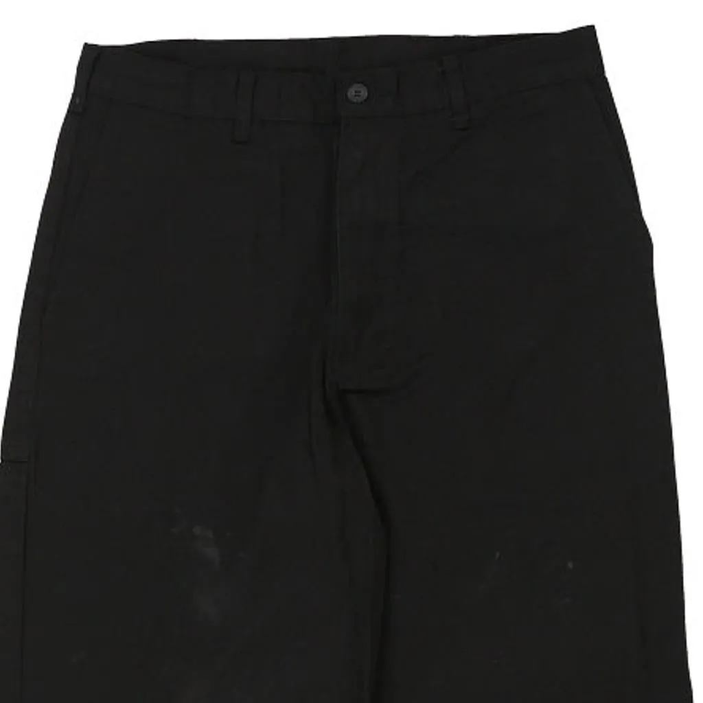 Dickies Trousers - 32W 32L Black Cotton Blend