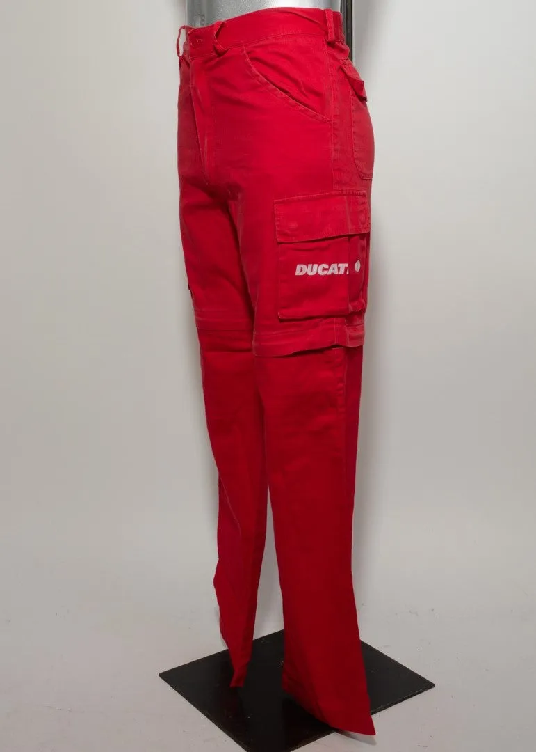   Ducati - Shell  Work Trousers/shorts Red XS