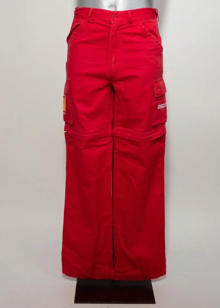   Ducati - Shell  Work Trousers/shorts Red XS