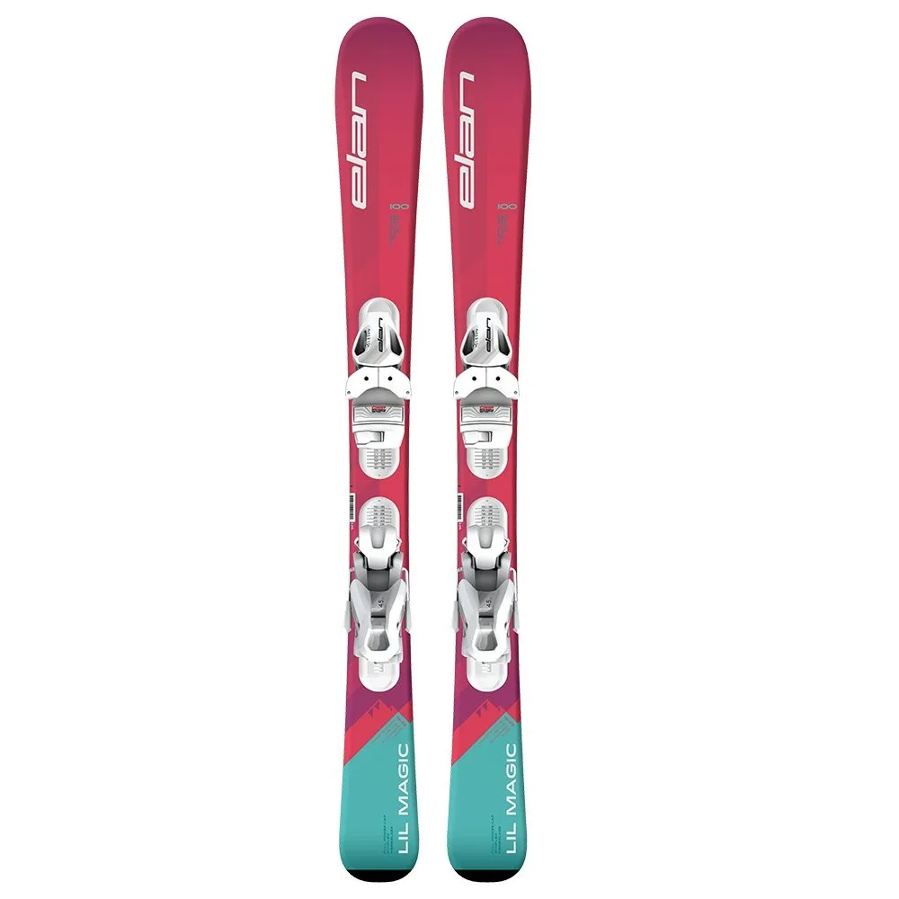 Elan Lil Magic Ski System with EL 4.5 GW Bindings (Girls')