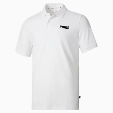 Essentials Pique Men's Polo | Puma White | PUMA Shop All Puma | PUMA 