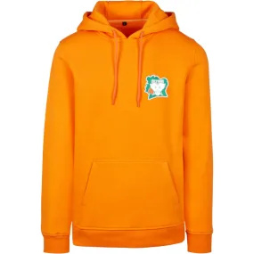 FC Eleven - Ivory Coast Drogba Hoodie - Orange