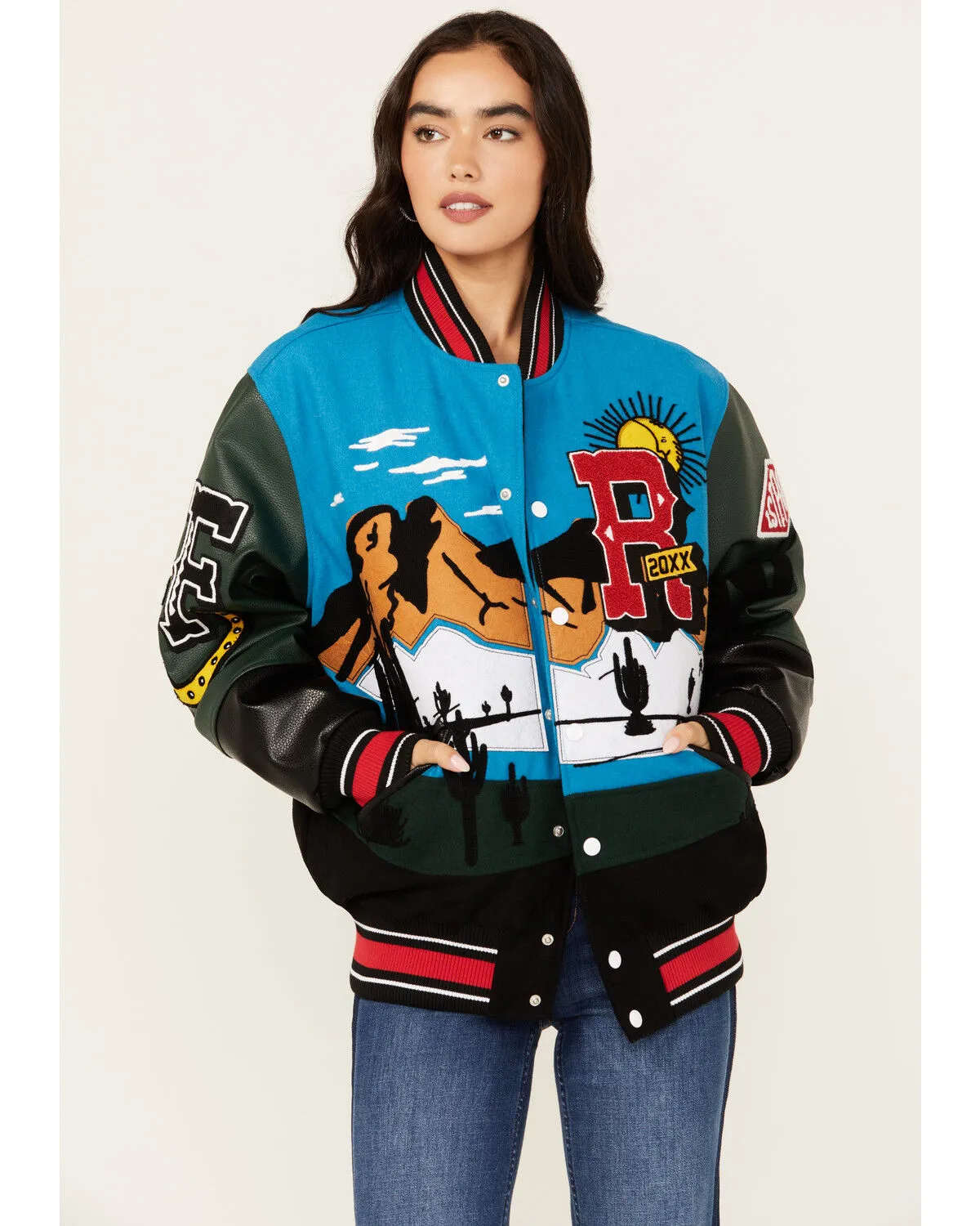 First Row Women's Grand Tour Varsity Jacket