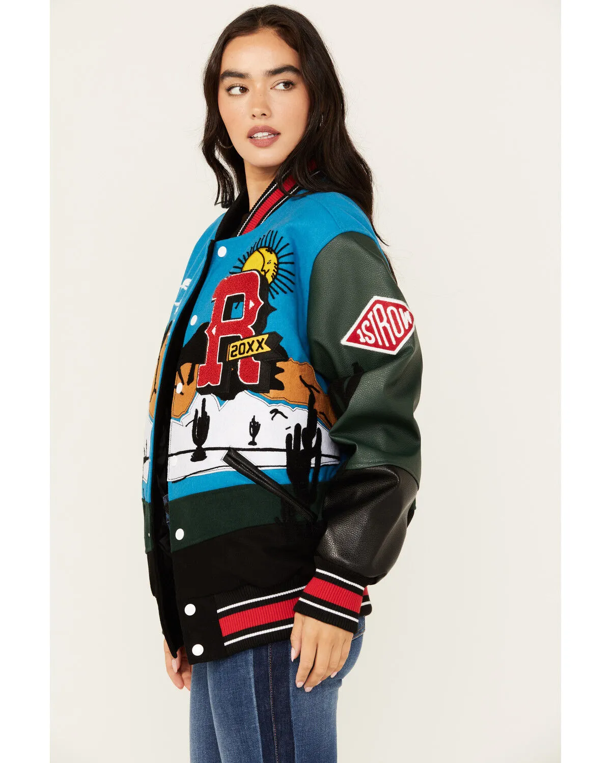 First Row Women's Grand Tour Varsity Jacket