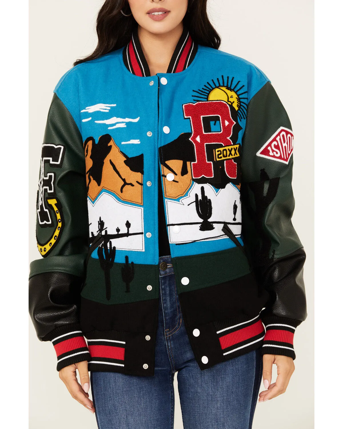 First Row Women's Grand Tour Varsity Jacket