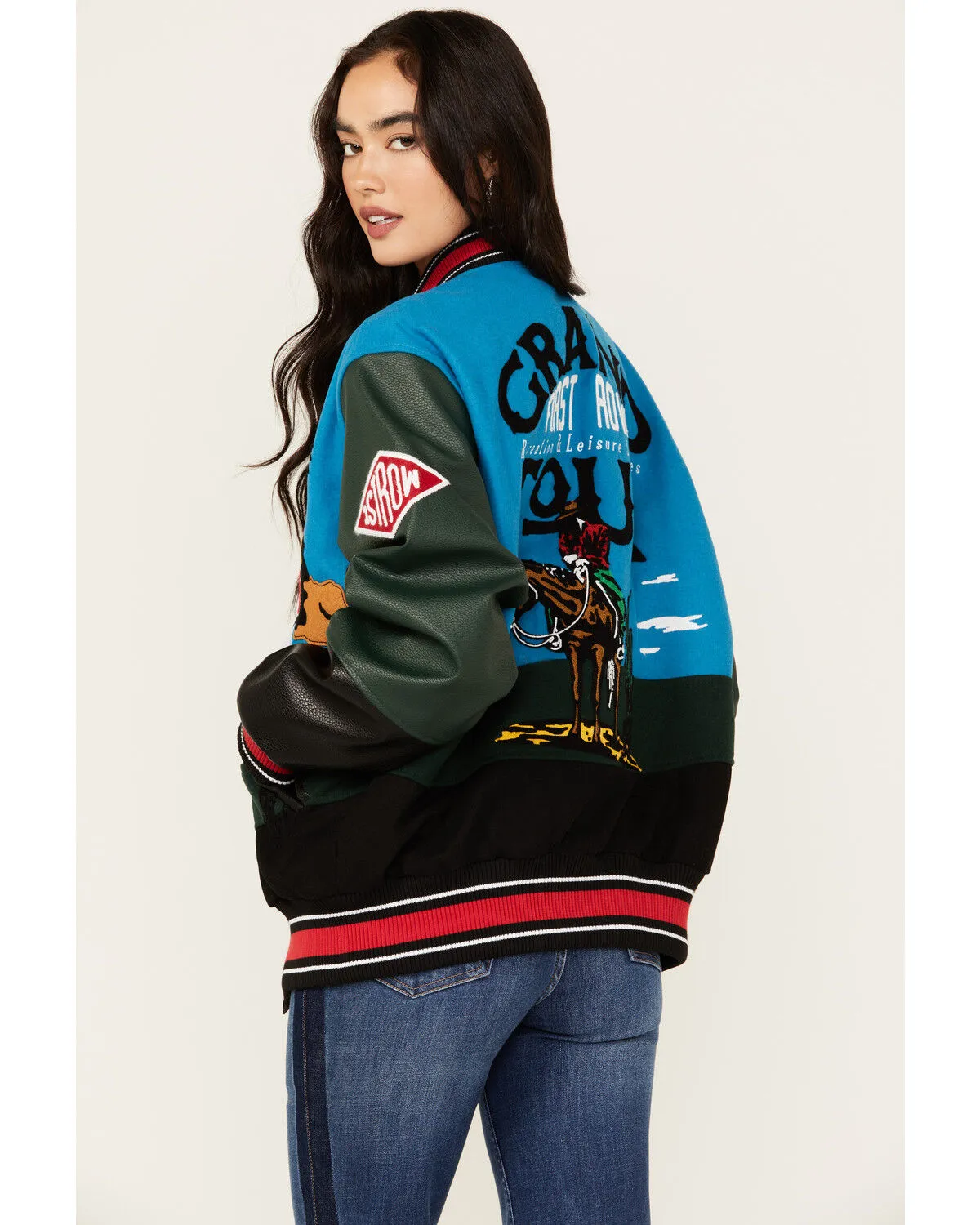 First Row Women's Grand Tour Varsity Jacket