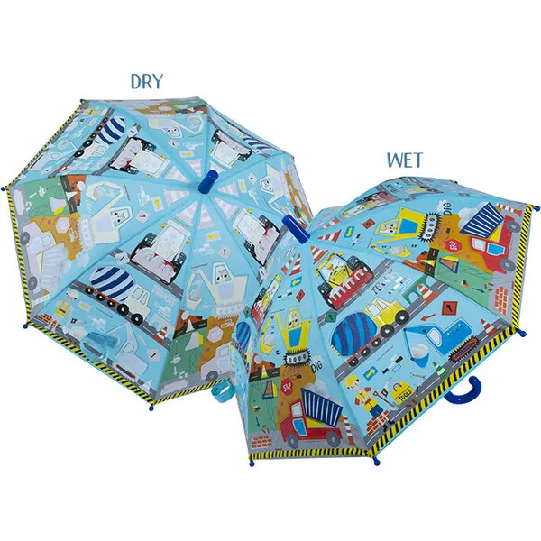 Floss & Rock Construction Colour Changing Umbrella