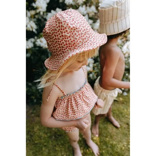 Flss Lucy Swim Sun Hat Raspberry Blush