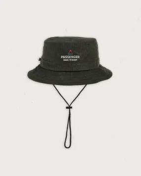 Forest Recycled Cord Bucket Hat