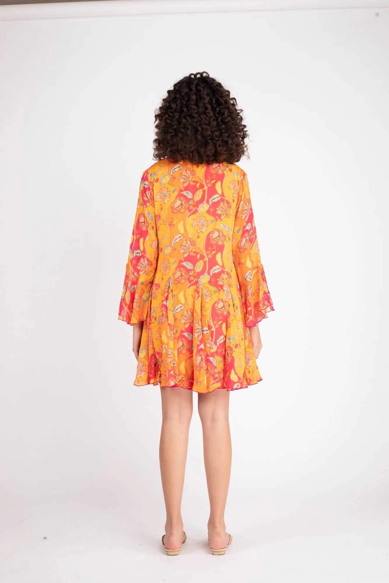 Forever Tangerine Maternity & Nursing Shirt Dress