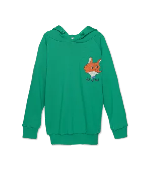 Fox Embroidered Hoodie