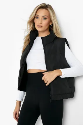 Funnel Neck Vest