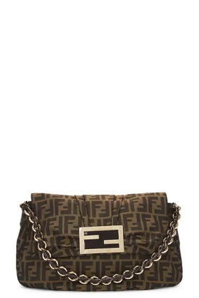 FWRD Renew Fendi Mia Zucca Chain Shoulder Bag -        