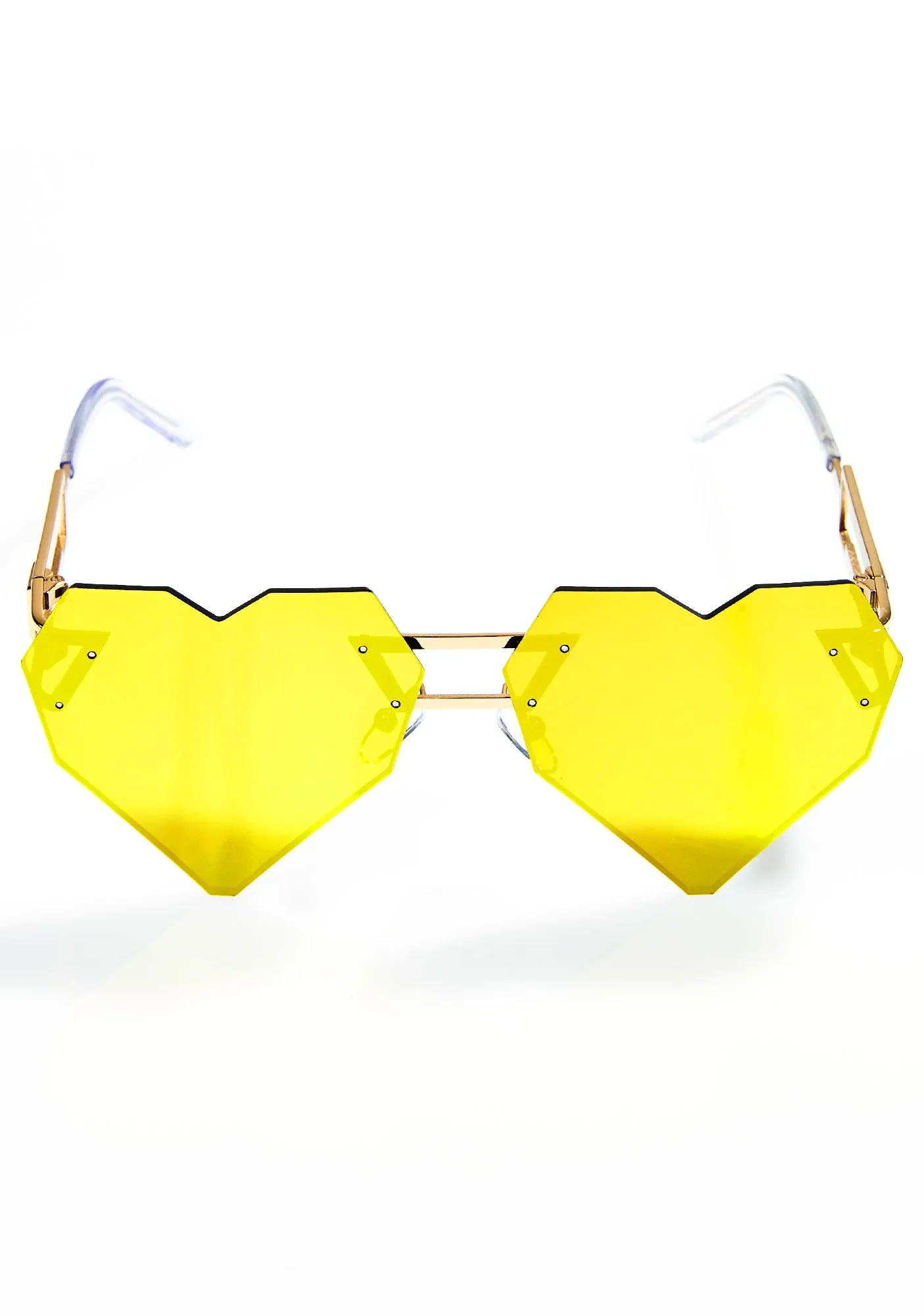 Gold Heart Speqz Sunglasses-