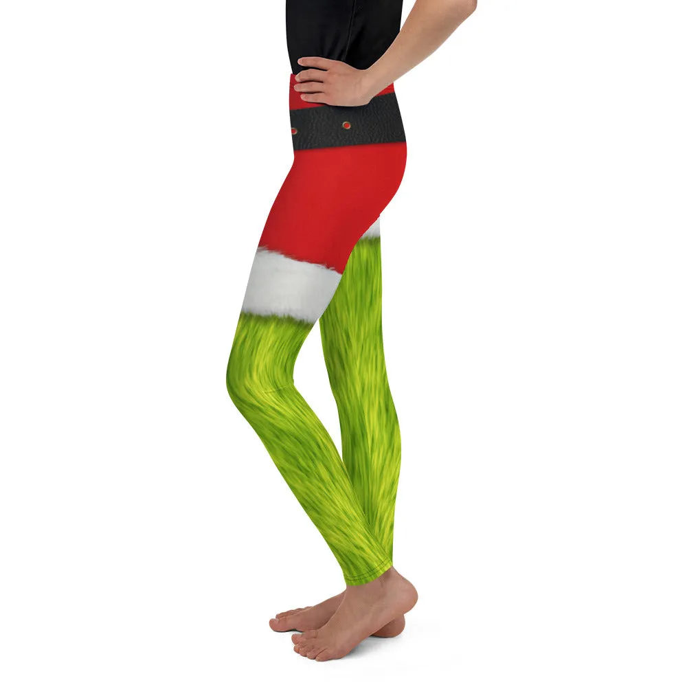 Grumpy Christmas Youth Leggings