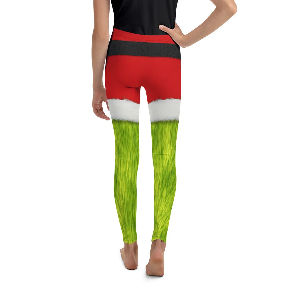 Grumpy Christmas Youth Leggings