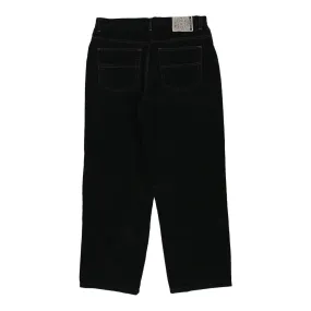 Guess Cord Trousers - 36W 31L Black Cotton