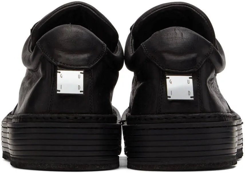 Guidi Black GJ02 Low-Top Sneakers