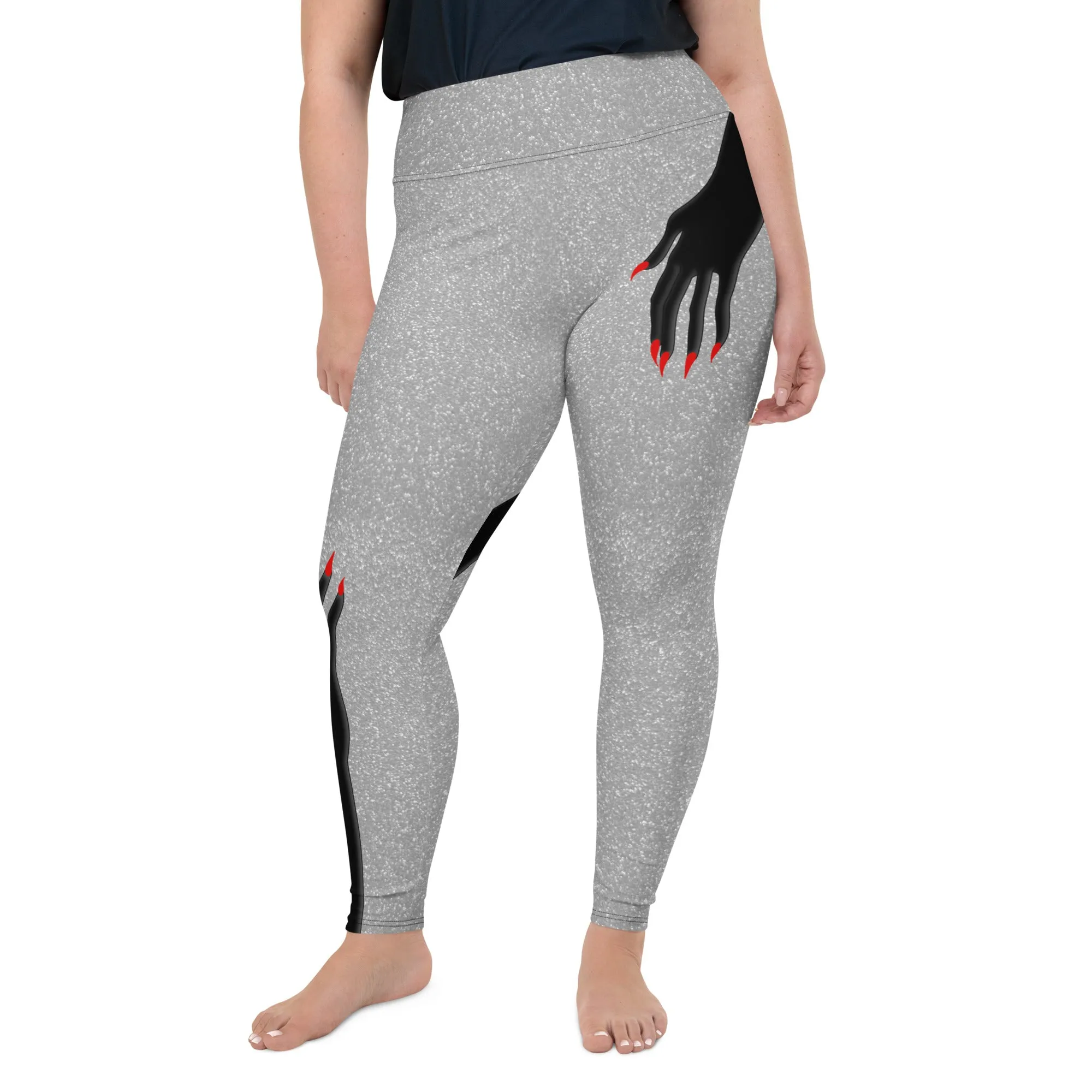 Hand Illusion Plus Size Leggings