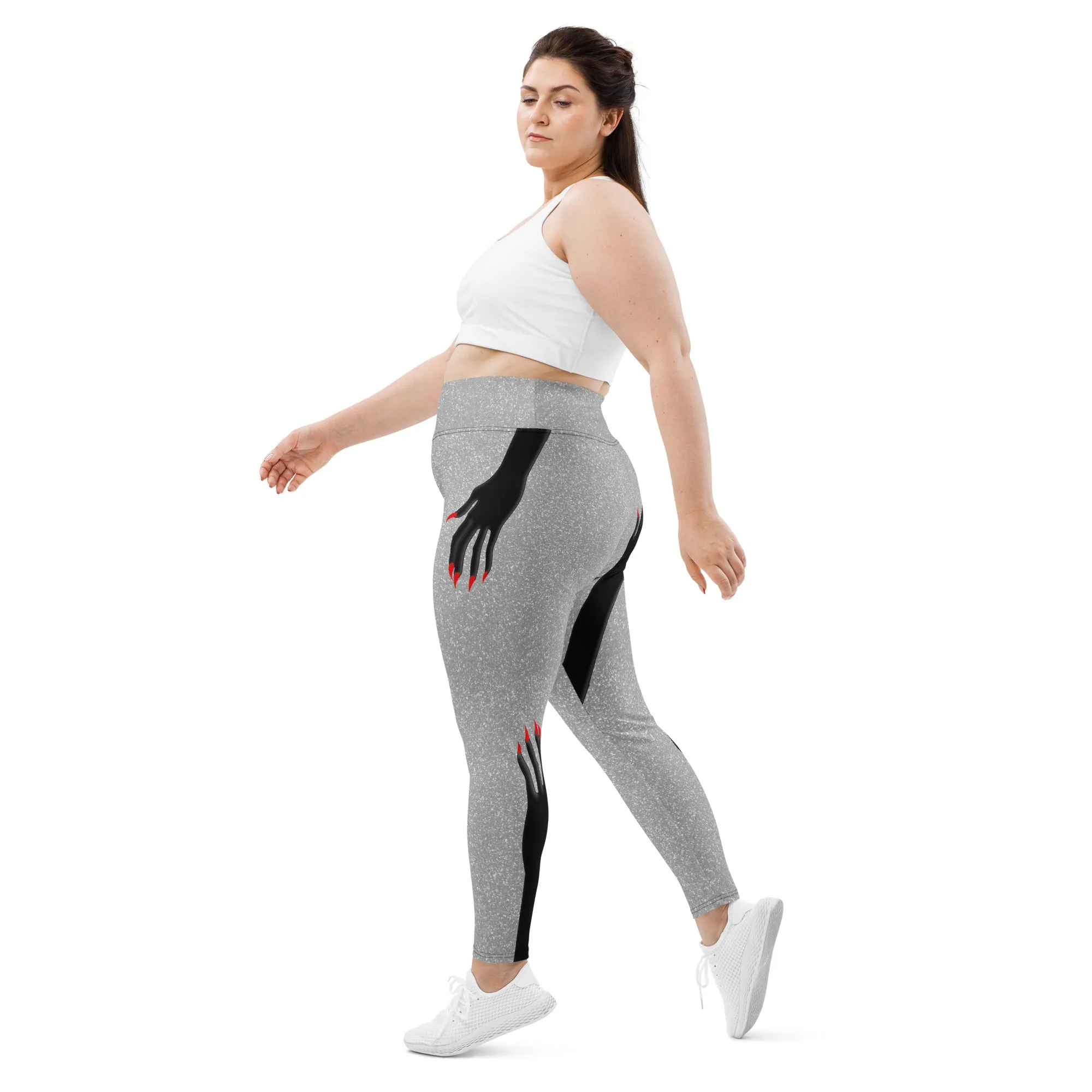 Hand Illusion Plus Size Leggings