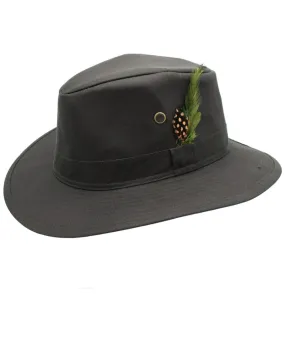 Heather Rambler Wax Cotton Trilby Hat