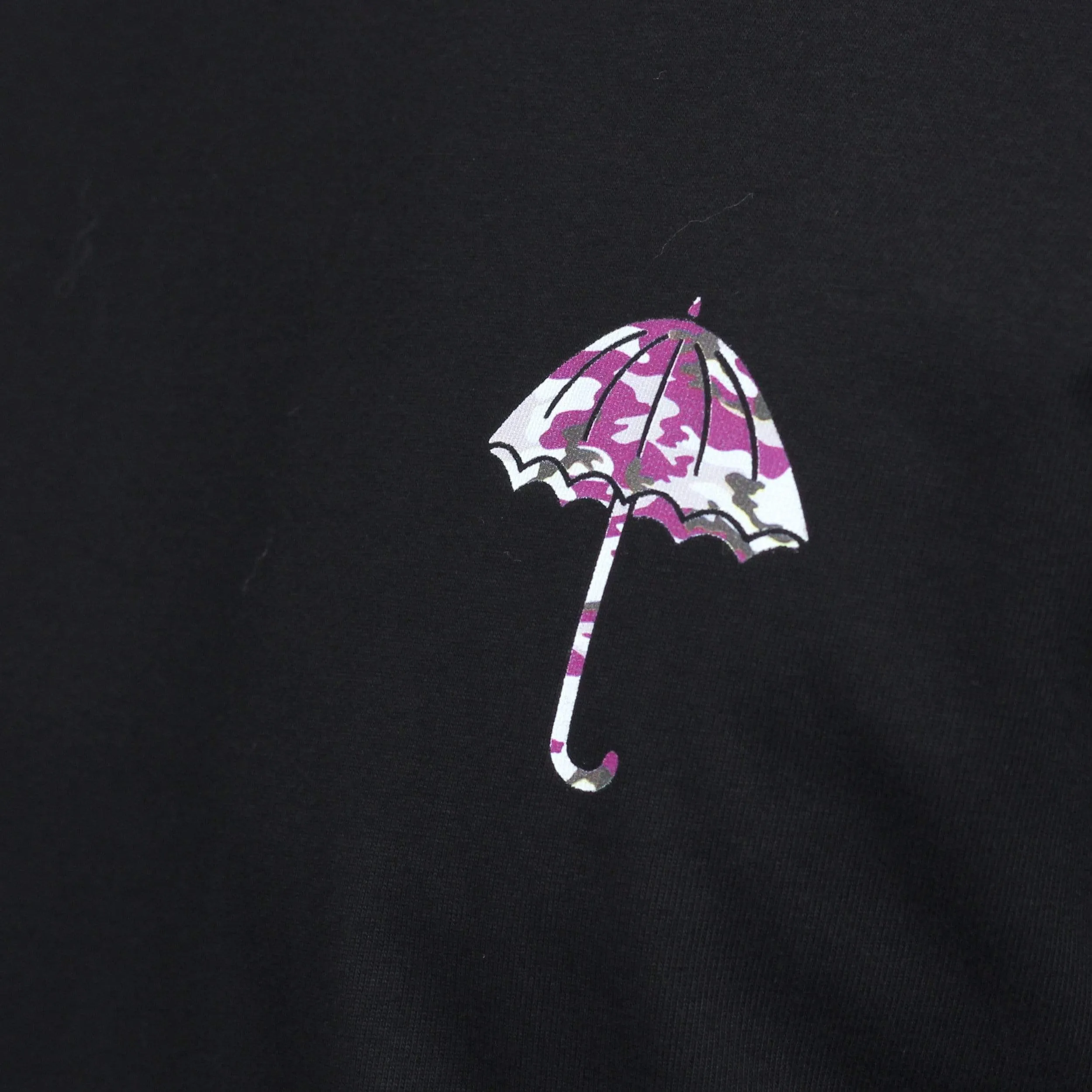 Helas Umbrella Camo T-Shirt Black