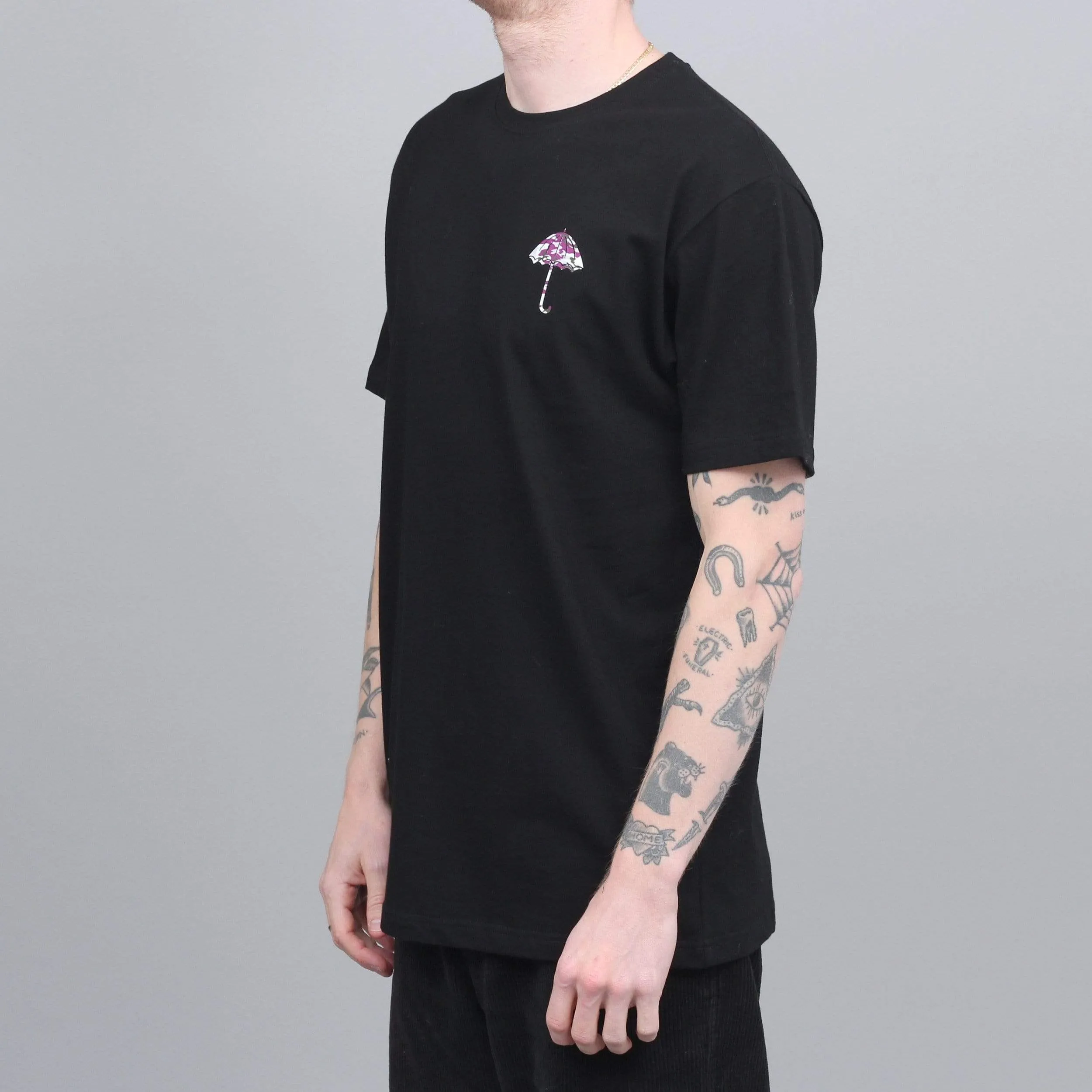 Helas Umbrella Camo T-Shirt Black