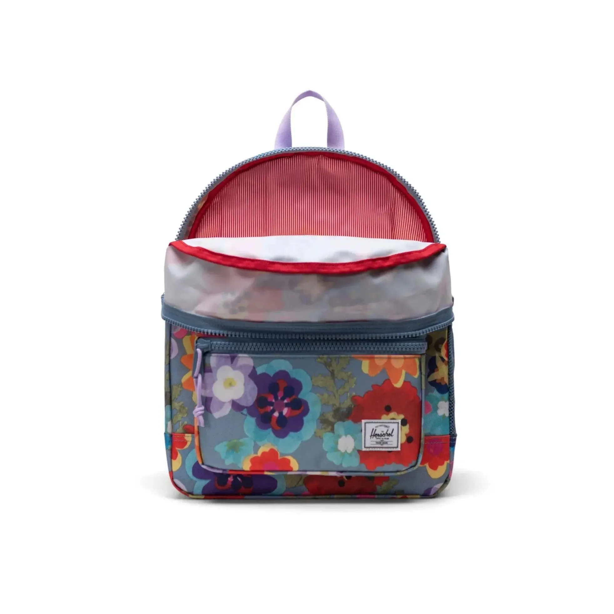 Heritage Youth Backpack (Paper Flowers Faded Denim)