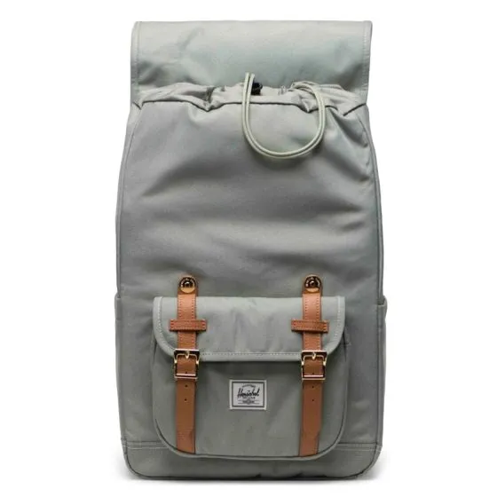 Herschel Herschel Little America Mid Backpack Seagrass / White Stitch