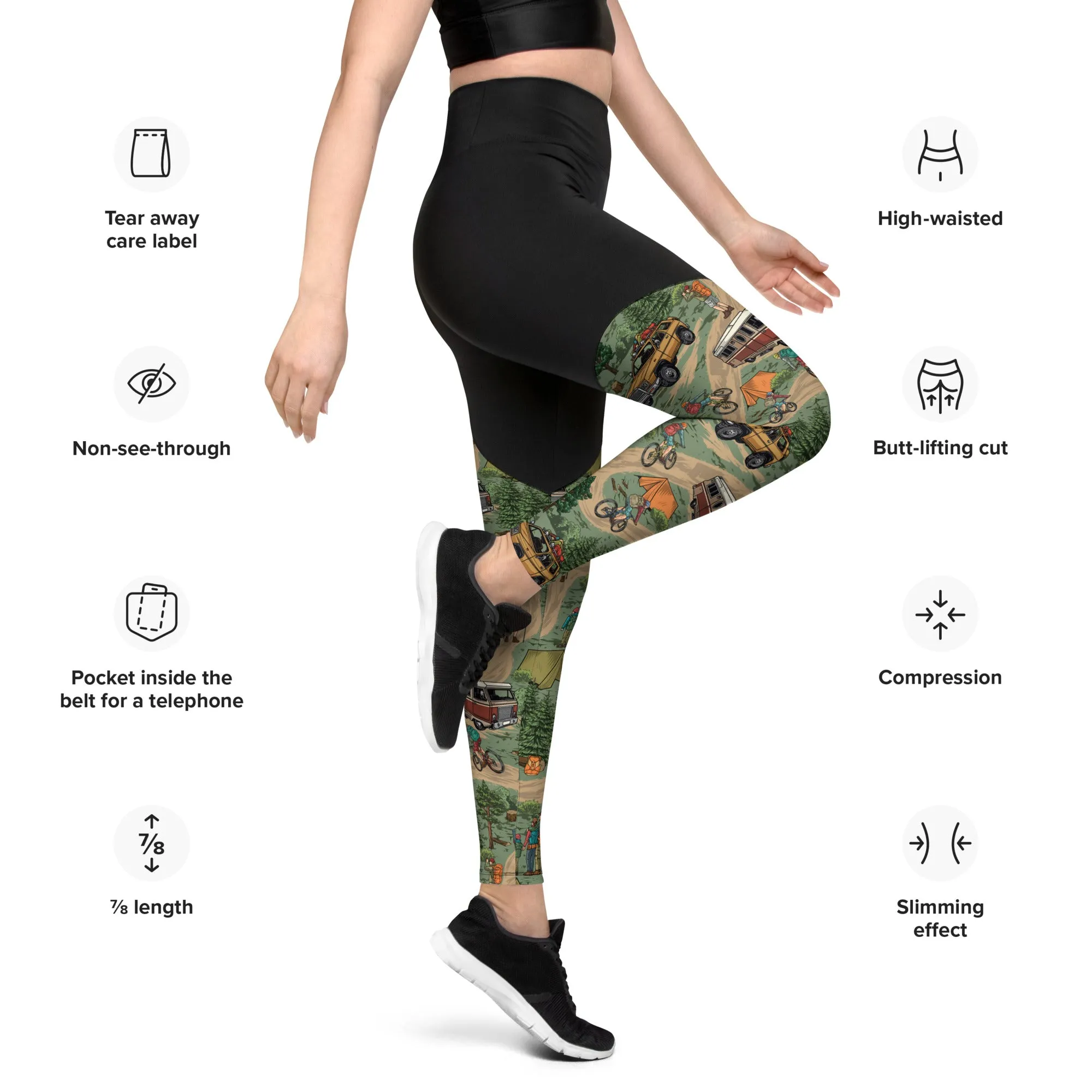 Hiking Compression Leggings