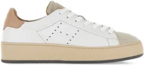 Hogan H672 lace-up leather sneakers White