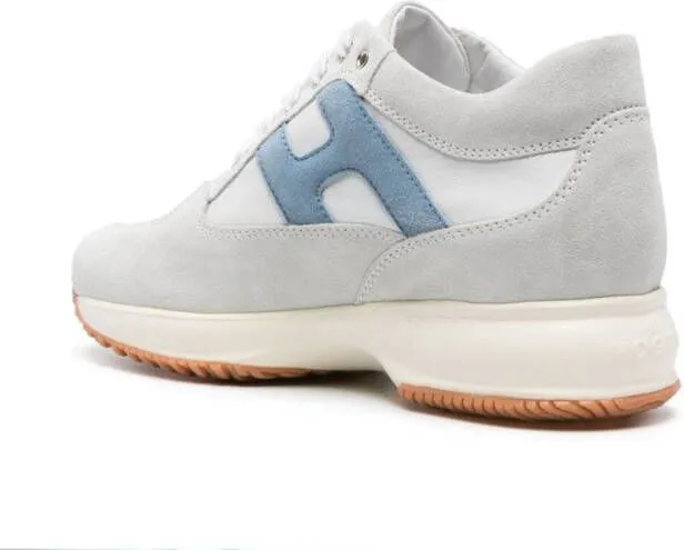 Hogan Interactive panelled sneakers Neutrals